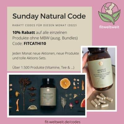 sunday natural code influencer|Sunday Natural Gutscheine, Codes und Rabatte。